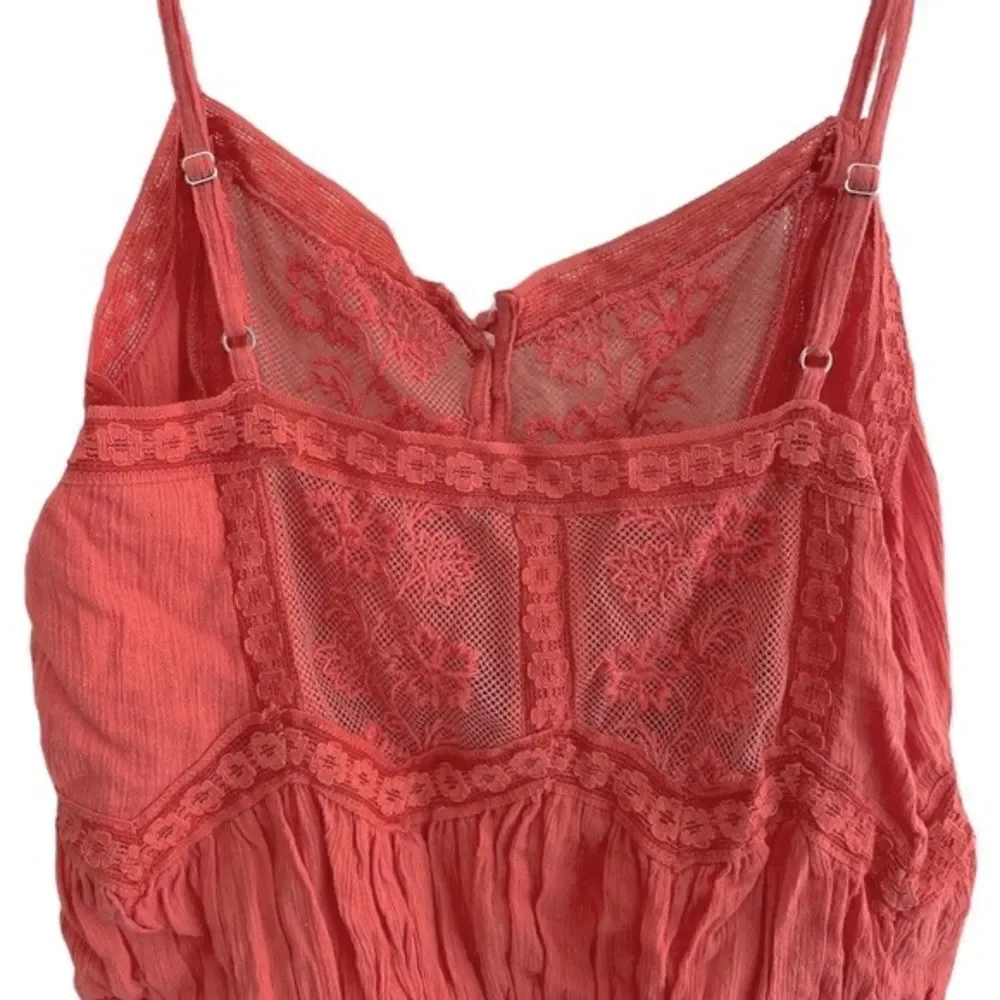 NWOT Free People Still The One Bodysuit in Coral S - Picture 3 of 10